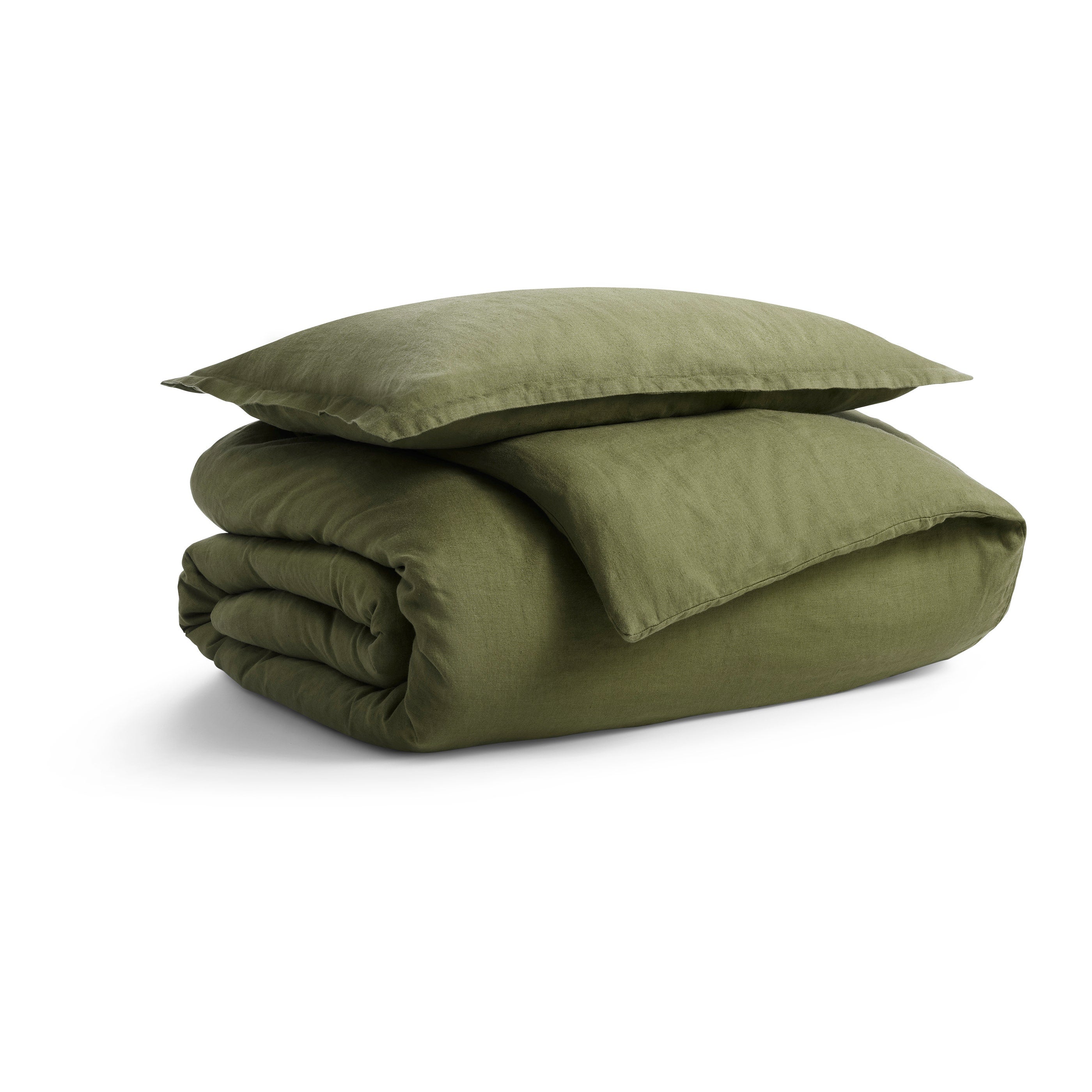 Blu Dot Stone Washed Linen Duvet Set - Image 10