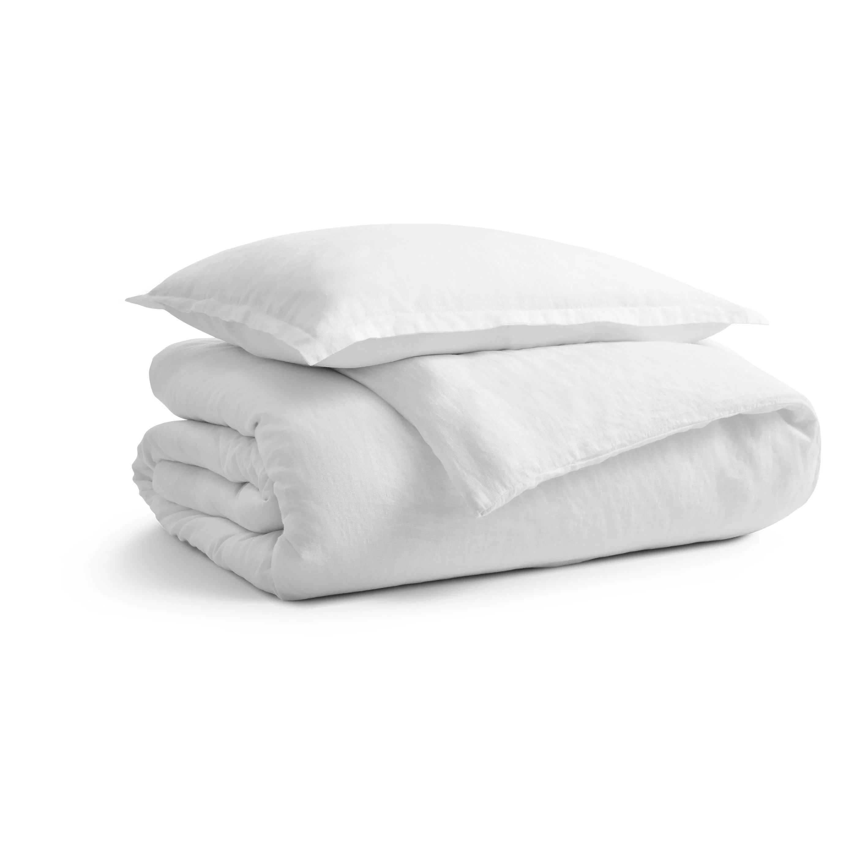 Blu Dot Stone Washed Linen Duvet Set - Image 11