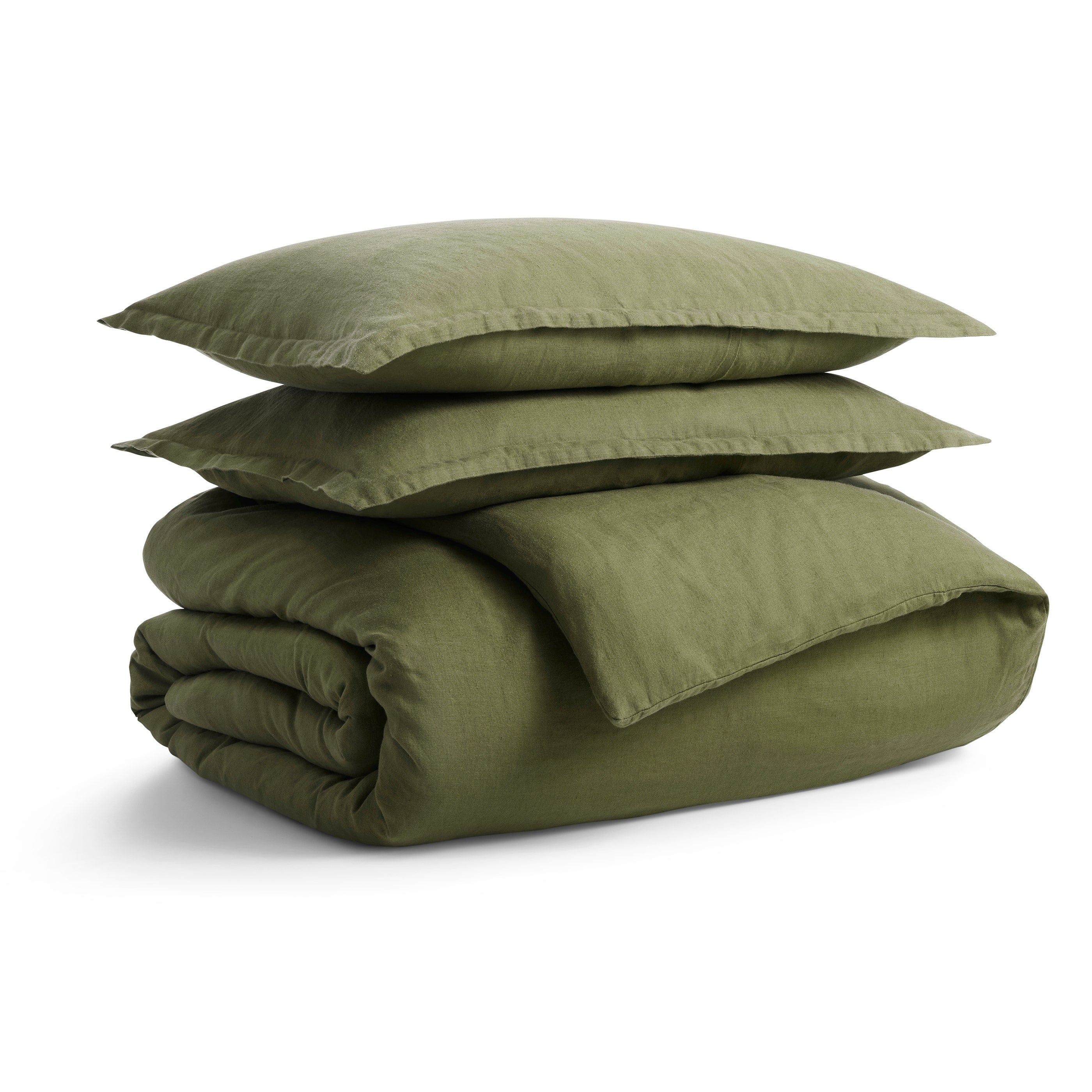 Blu Dot Stone Washed Linen Duvet Set - Image 7