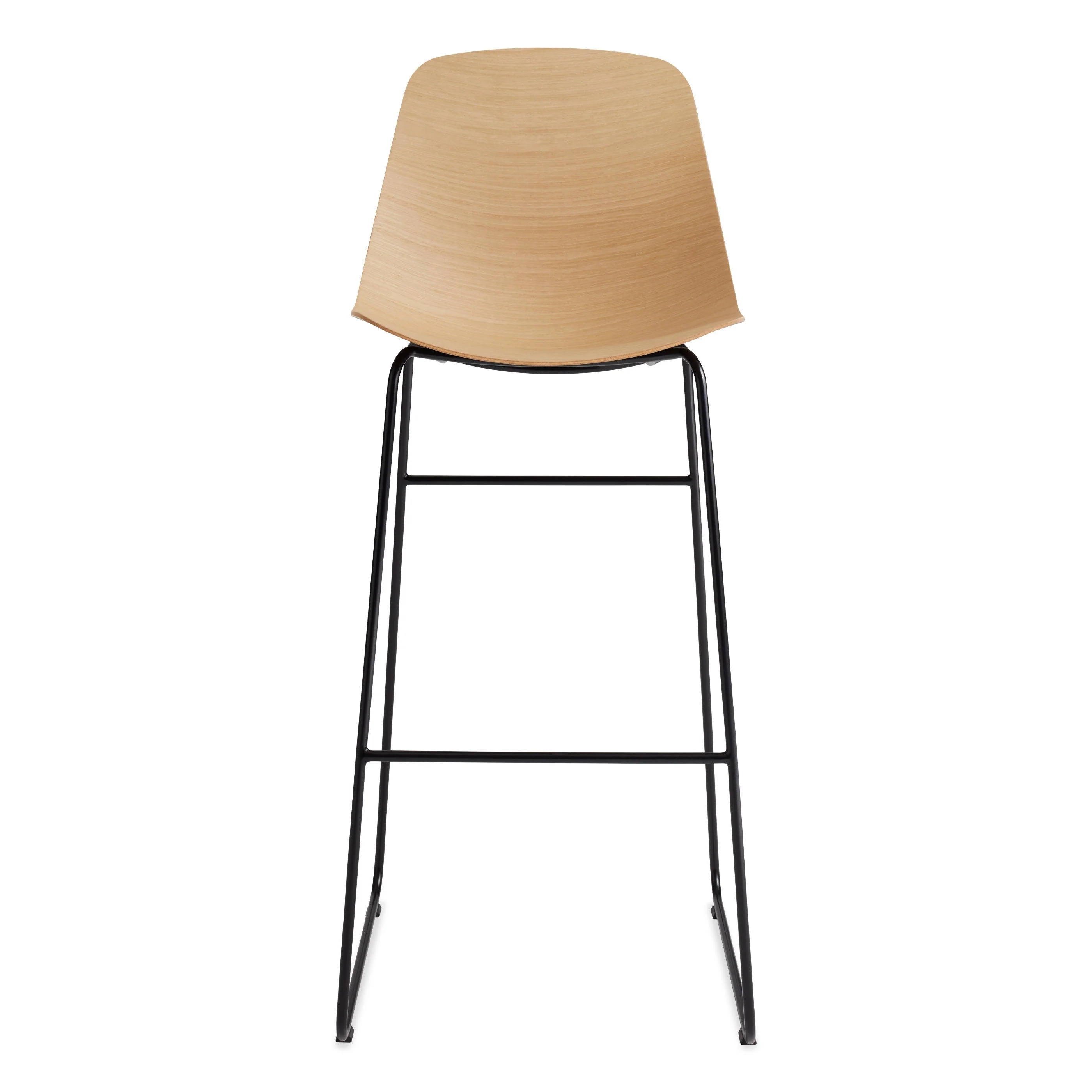 Clean Cut Barstool with Sled Leg - Image 3