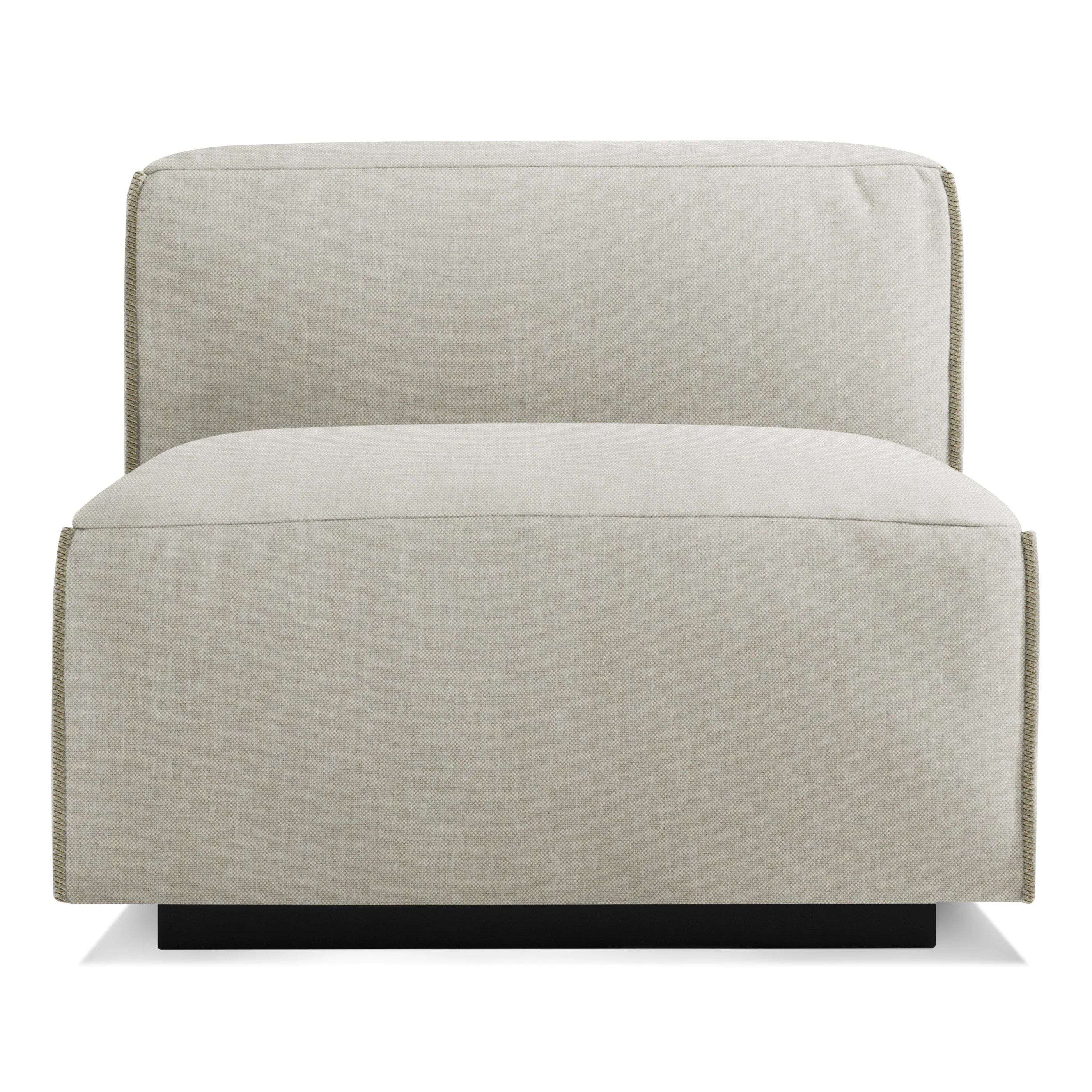 Cleon Armless Lounge Chair - Image 4